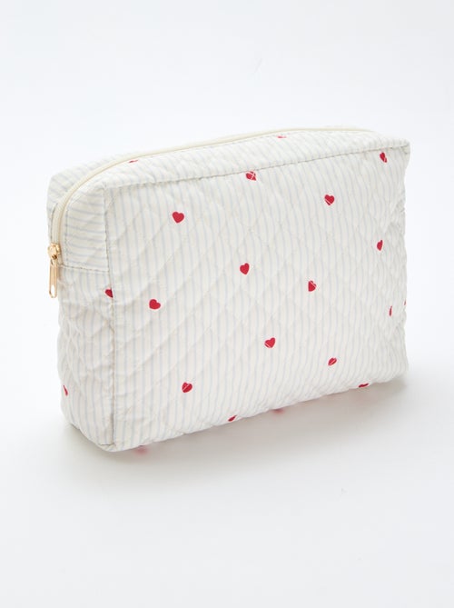 Astuccio portaoggetti trapuntato - Kiabi