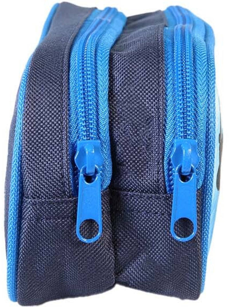 Astuccio rettangolare bambino DRAGONS blu 2 scomparti Blu - Kiabi