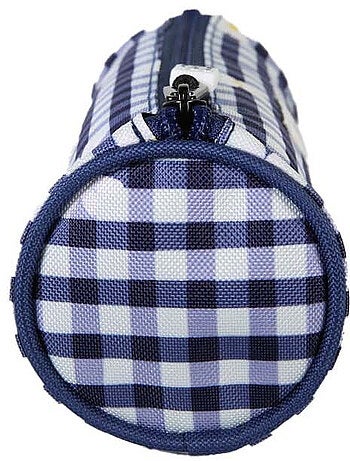 Astuccio rotondo bambina POL FOX Daisy blu navy motivo margherita