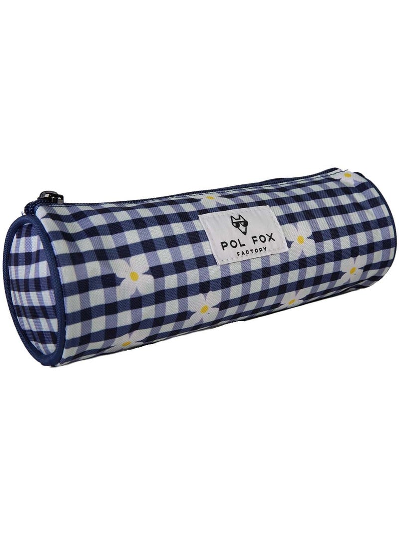 Astuccio rotondo bambina POL FOX Daisy blu navy motivo margherita Blu marino - Kiabi