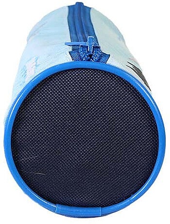 Astuccio rotondo bambino DRAGONS blu 1 scomparto
