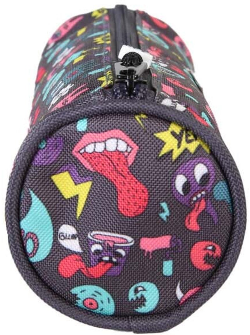 Astuccio rotondo bambino POL FOX Rider blu motivi divertenti Blu - Kiabi