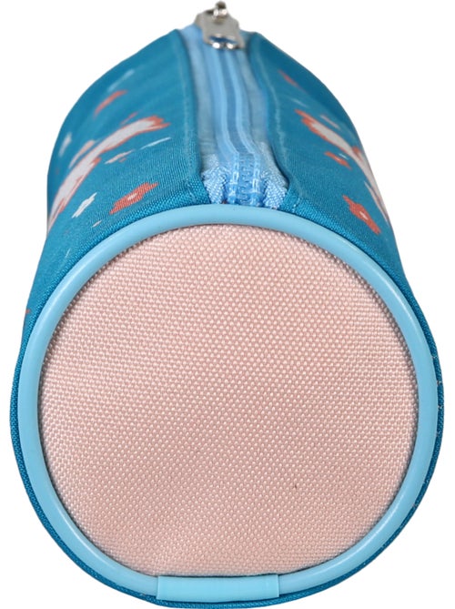 Astuccio rotondo scuola bambina CYBEL Licorne blu 1 scomparto - Kiabi