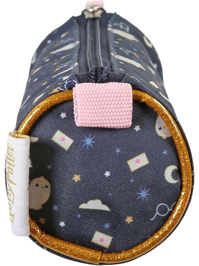 Astuccio rotondo scuola bambino HARRY POTTER blu navy rosa Blu marino - Kiabi