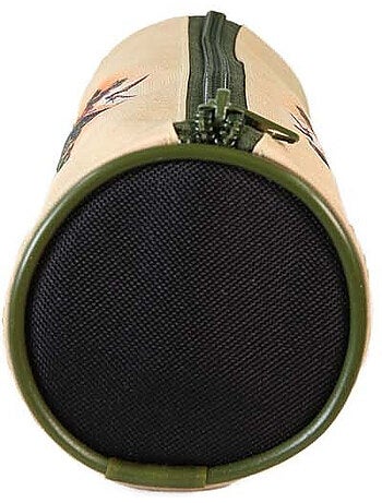 Astuccio rotondo scuola bambino JURASSIC PARK beige 1 scomparto con zip