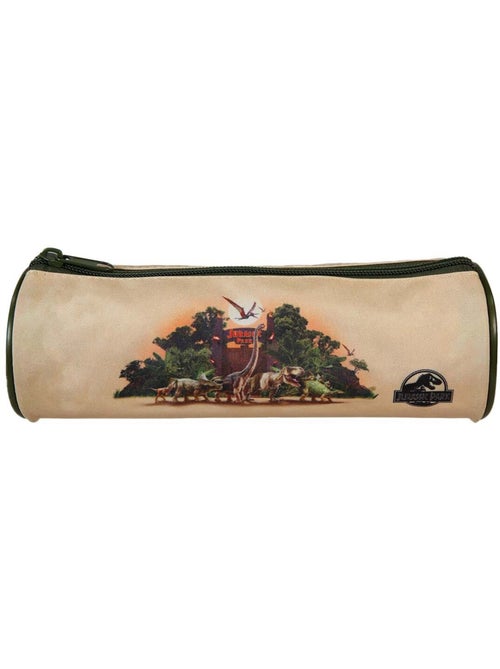 Astuccio rotondo scuola bambino JURASSIC PARK beige 1 scomparto con zip - Kiabi Astuccio rotondo scuola bambino JURASSIC PARK beige 1 scomparto con zip - Kiabi
