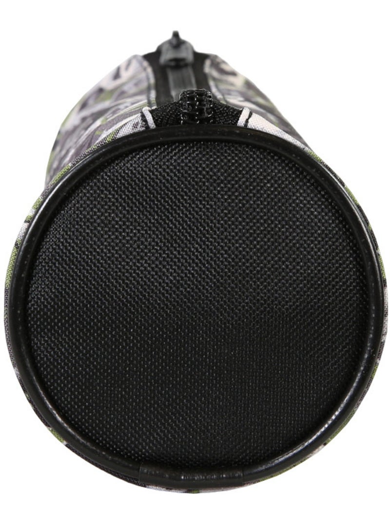 Astuccio rotondo scuola bambino JURASSIC WORLD verde nero 1 scomparto con zip Bianco / Nero / Verde - Kiabi