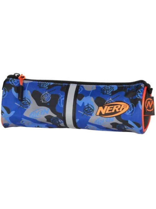 Astuccio rotondo scuola bambino NERF Playground blu camouflage - Kiabi Astuccio rotondo scuola bambino NERF Playground blu camouflage - Kiabi