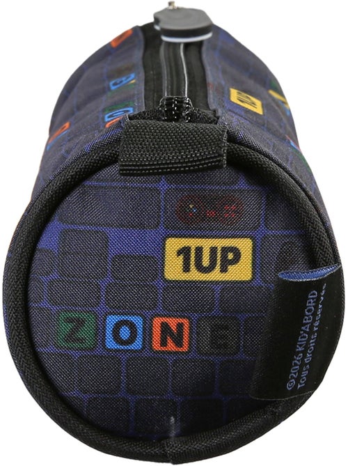 Astuccio rotondo scuola KIP School Time blu nero - Kiabi Astuccio rotondo scuola KIP School Time blu nero - Kiabi