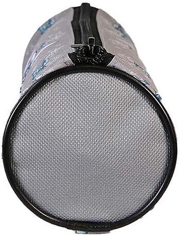 Astuccio rotondo scuola STITCH grigio 1 scomparto