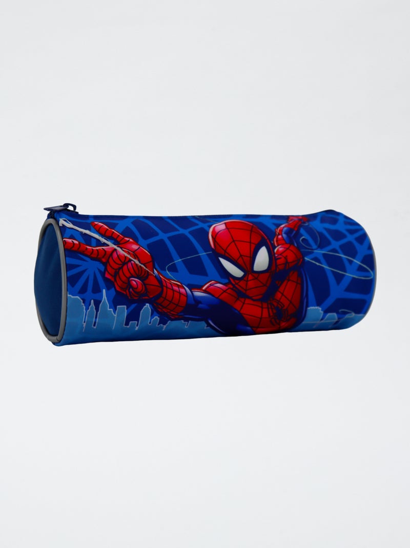 Astuccio rotondo 'Spider-Man' blu - Kiabi
