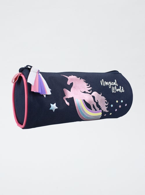 Astuccio rotondo unicorno - Kiabi