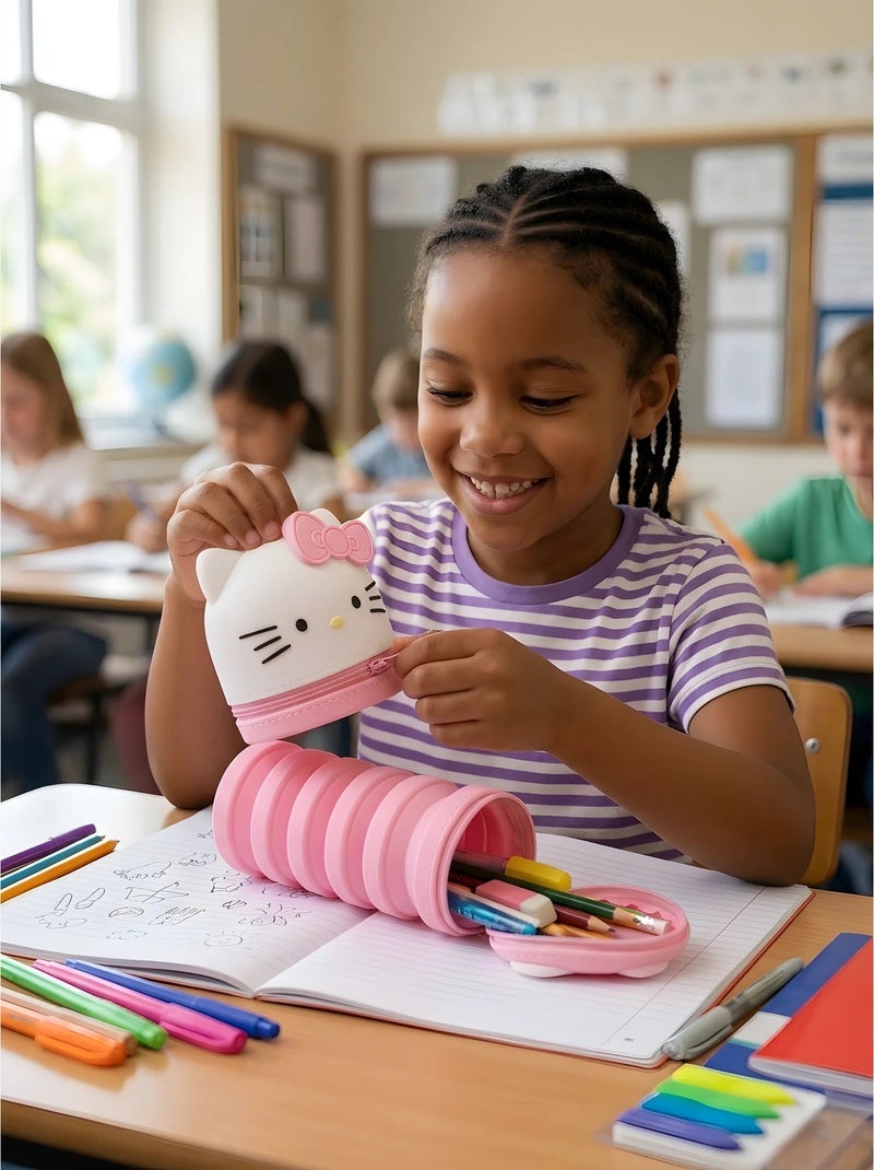Astuccio scolastico hello kitty sanrio Rosa - Kiabi