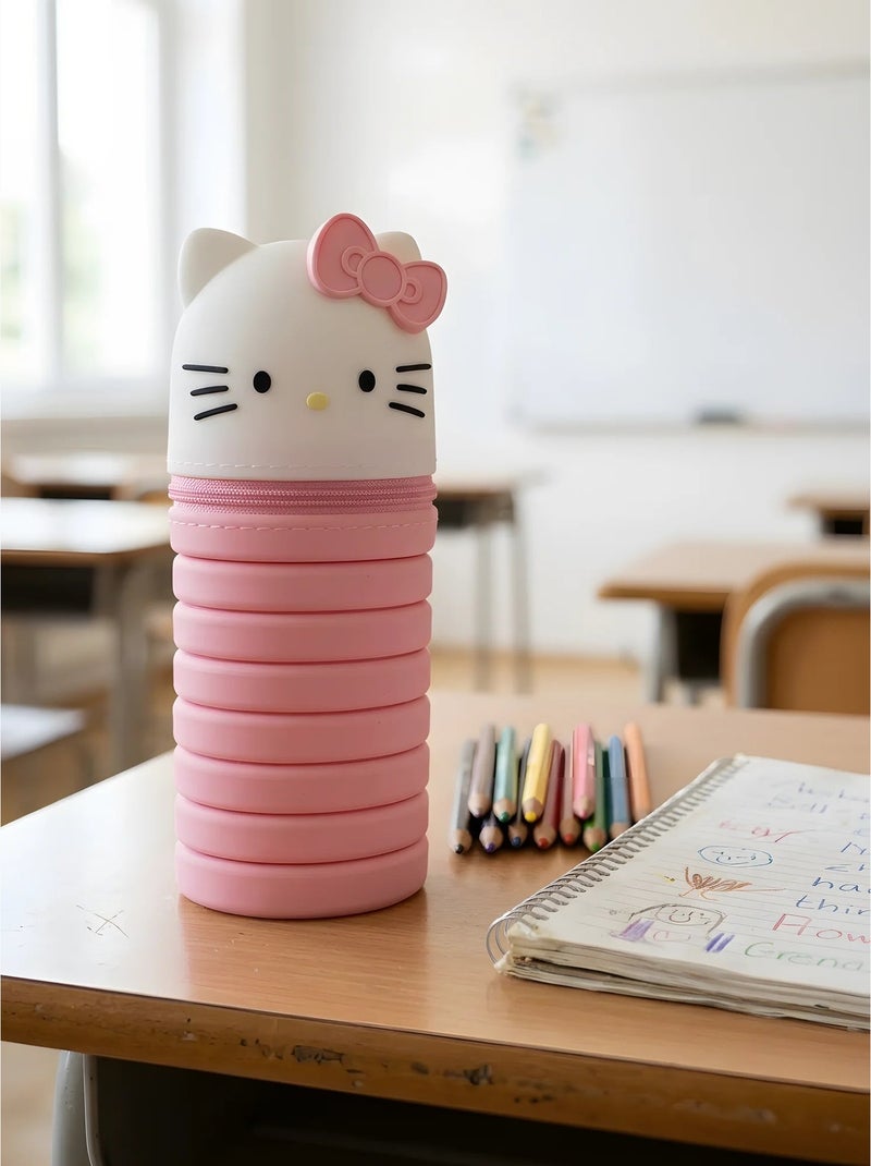 Astuccio scolastico materiale resistente hello kitty sanrio Rosa - Kiabi