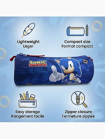 Astuccio scolastico Sonic The Hedgehog a scomparto singolo 155-01308
