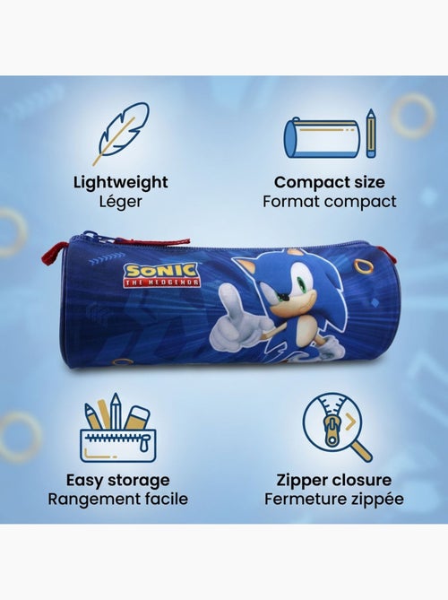 Astuccio scolastico Sonic The Hedgehog a scomparto singolo 155-01308 - Kiabi Astuccio scolastico Sonic The Hedgehog a scomparto singolo 155-01308 - Kiabi