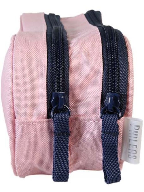 Astuccio scuola bambina 2 scomparti PHILEAS Cygne blu rosa - Kiabi