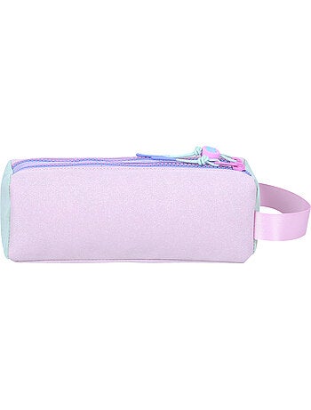 Astuccio scuola bambina doppio scomparto MARSHMALLOW Dégradé multicolore pastello