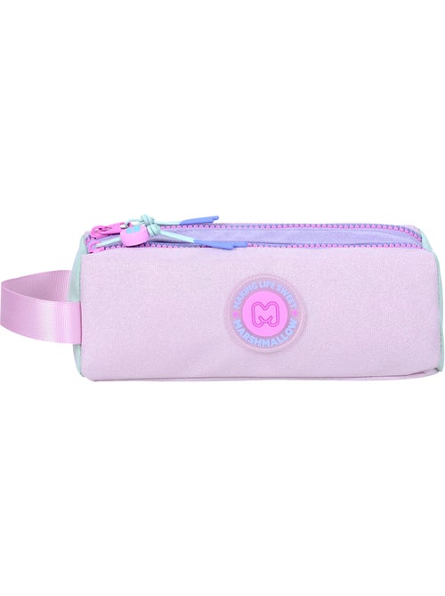 Astuccio scuola bambina doppio scomparto MARSHMALLOW Dégradé multicolore pastello - Kiabi Astuccio scuola bambina doppio scomparto MARSHMALLOW Dégradé multicolore pastello - Kiabi