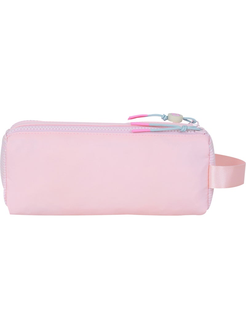 Astuccio scuola bambina doppio scomparto MARSHMALLOW Grace Pink rosa pastello Rosa - Kiabi
