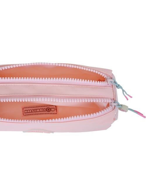 Astuccio scuola bambina doppio scomparto MARSHMALLOW Grace Pink rosa pastello - Kiabi Astuccio scuola bambina doppio scomparto MARSHMALLOW Grace Pink rosa pastello - Kiabi