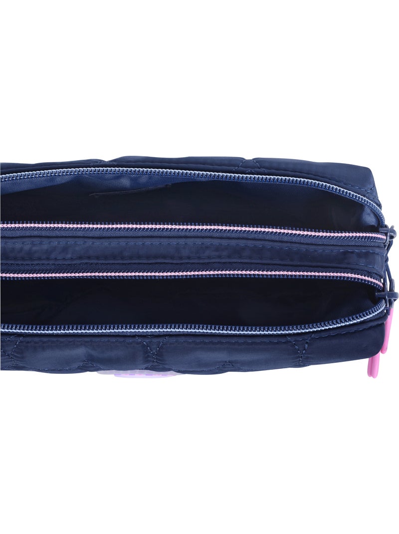 Astuccio scuola bambina doppio scomparto MARSHMALLOW Heartsy nero Nero Nero - Kiabi
