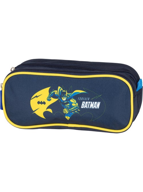 Astuccio scuola bambino 2 scomparti BATMAN blu navy giallo - Kiabi Astuccio scuola bambino 2 scomparti BATMAN blu navy giallo - Kiabi