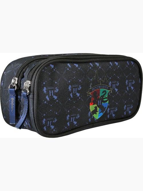 Astuccio scuola bambino 2 scomparti HARRY POTTER nero blu - Kiabi Astuccio scuola bambino 2 scomparti HARRY POTTER nero blu - Kiabi