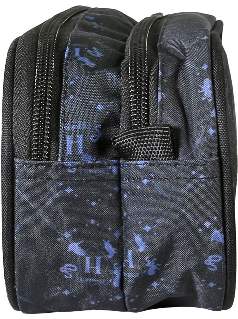 Astuccio scuola bambino 2 scomparti HARRY POTTER nero blu Blu Nero - Kiabi