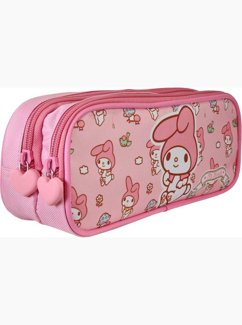 Astuccio scuola rettangolare 2 scomparti MY MELODY Sweet rosa - Kiabi Astuccio scuola rettangolare 2 scomparti MY MELODY Sweet rosa - Kiabi