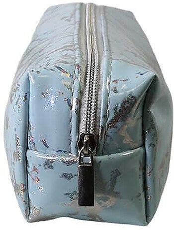 Astuccio scuola rettangolare bambina 1 scomparto blu brillante