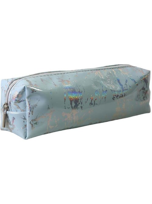 Astuccio scuola rettangolare bambina 1 scomparto blu brillante - Kiabi Astuccio scuola rettangolare bambina 1 scomparto blu brillante - Kiabi