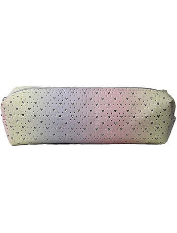 Astuccio scuola rettangolare bambina 1 scomparto multicolore brillante