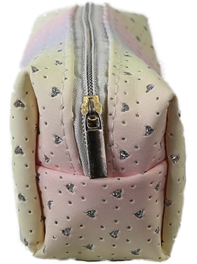 Astuccio scuola rettangolare bambina 1 scomparto multicolore brillante Multicolore - Kiabi