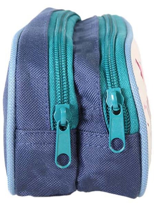 Astuccio scuola rettangolare bambina 2 scomparti LILI LOU beige - Kiabi Astuccio scuola rettangolare bambina 2 scomparti LILI LOU beige - Kiabi
