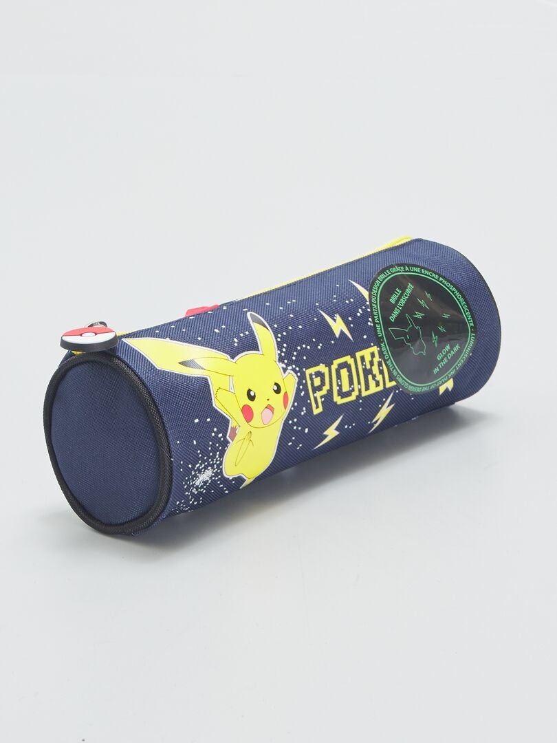 Mybagstory Astuccio Bluey Blu Per Bambini, In Poliestere, Con Cerniera, 21x7x7 Cm, Per Scuola Primaria