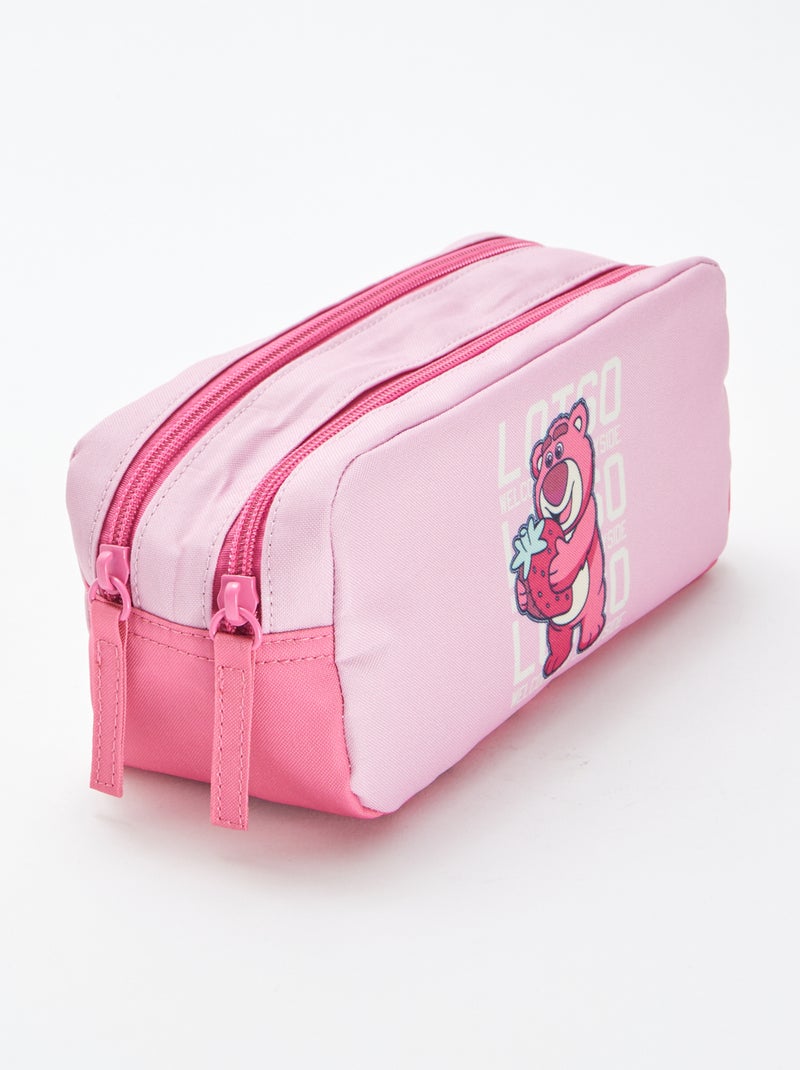 Astuccio 'Toy Story' 2 scomparti Rosa - Kiabi