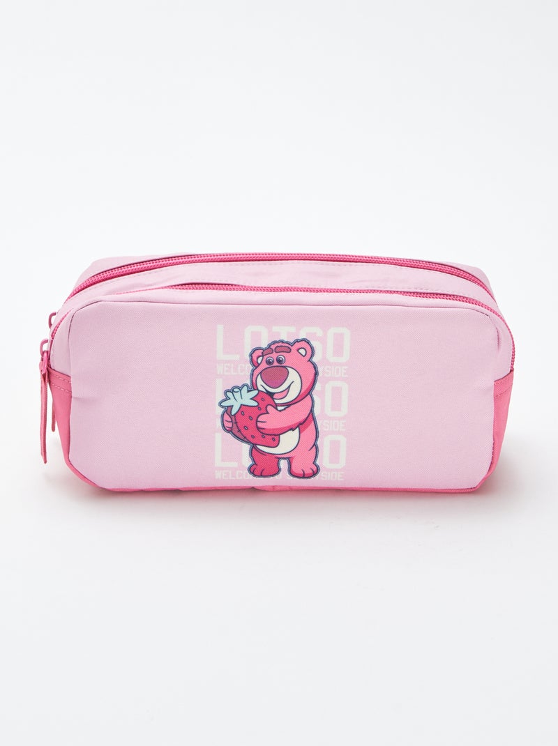Astuccio 'Toy Story' 2 scomparti Rosa - Kiabi