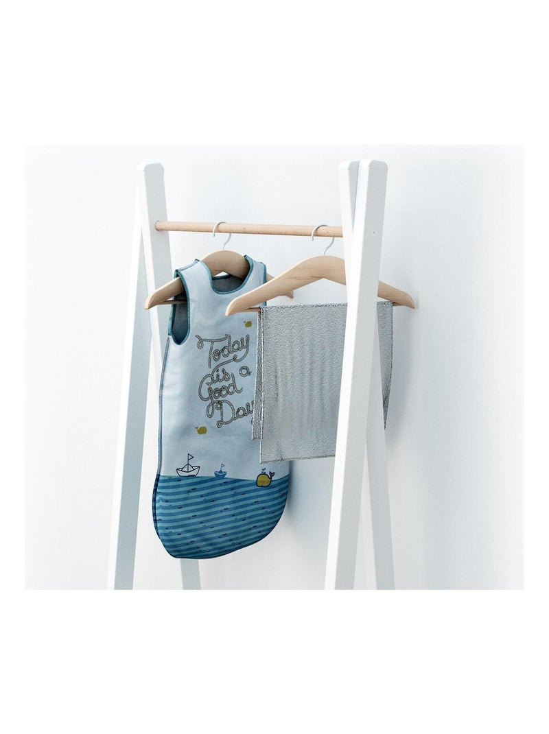 AT4 - Appendiabiti bambini HOOKI legno - Bianco/Faggio Bianco Beige - Kiabi