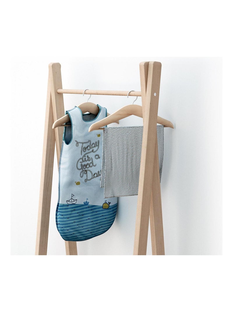 AT4 - Appendiabiti bambini HOOKI legno - Faggio natural Marrone nocciola - Kiabi