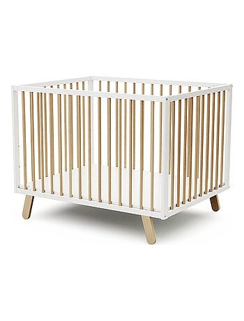 AT4 - Box bambini PIRATE legno - Bianco/Faggio natural- 80 x 100 cm