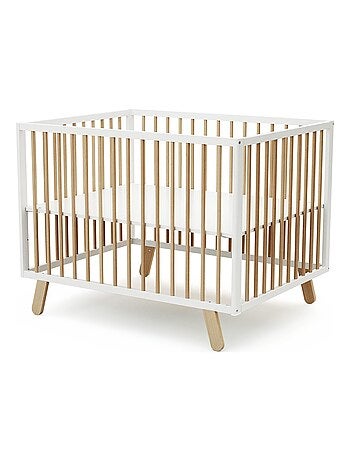 AT4 - Box bambini PIRATE legno - Bianco/Faggio natural- 80 x 100 cm