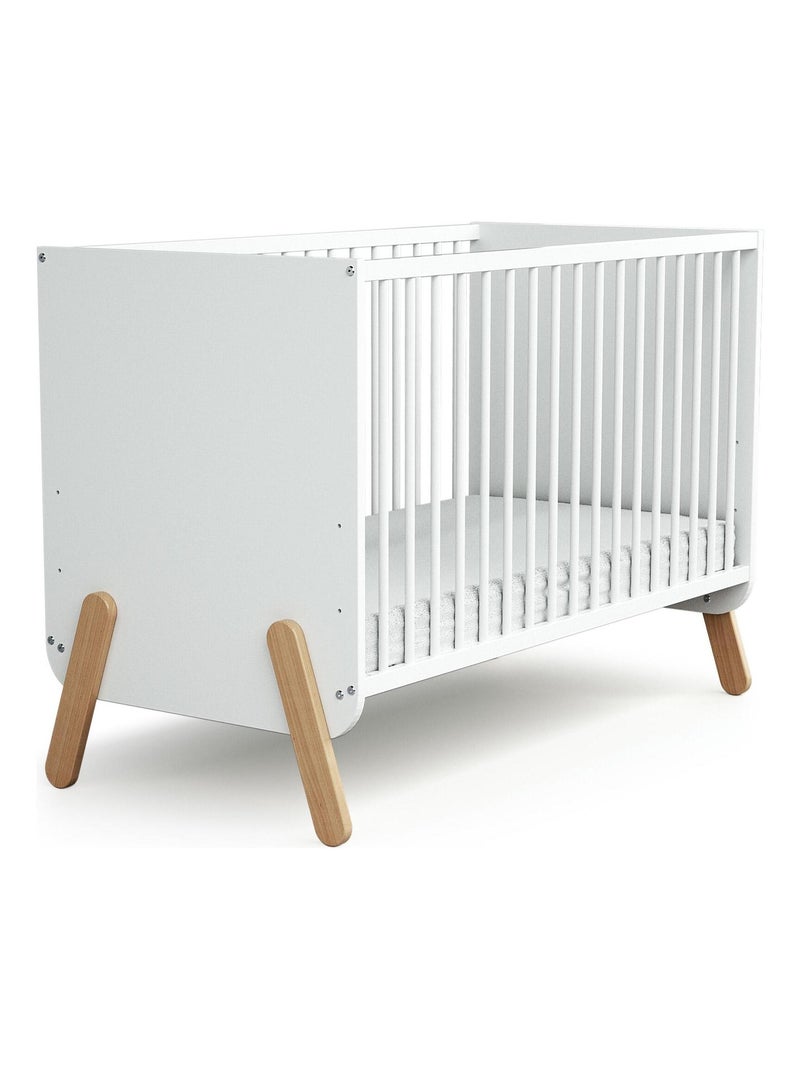 AT4 - Cameretta completa bambini PIRATE - Bianca/Faggio natural Beige/Bianco - Kiabi