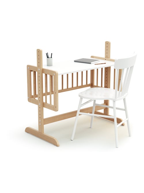 AT4 - Culla co-sleeping evolutiva NINO legno - Faggio verni - 40 x 80 - 88 x 52 x 90 cm - Kiabi AT4 - Culla co-sleeping evolutiva NINO legno - Faggio verni - 40 x 80 - 88 x 52 x 90 cm - Kiabi