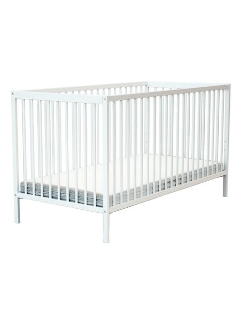 At4 - culla one legno - bianco - 70 x 140 - 144 x 71,5 x 80 cm - Kiabi At4 - culla one legno - bianco - 70 x 140 - 144 x 71,5 x 80 cm - Kiabi
