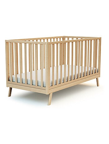AT4 - Culla trasformabile a capanna KASA legno - Faggio verni - 70 x 140 - 146 x 74.50 x 162.50 cm