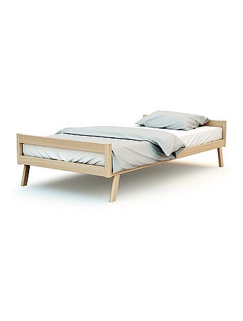 AT4 - Culla trasformabile a capanna KASA legno - Faggio verni - 70 x 140 - 146 x 74.50 x 162.50 cm