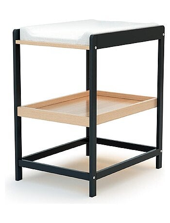 AT4 - Fasciatoio 1 prateleira LIMA legno - Bianco - 73 x 54 x 90 cm
