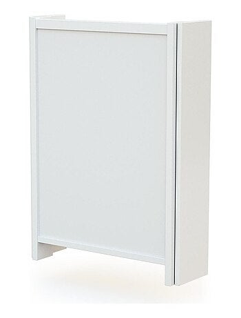 Fasciatoio pieghevole a parete/muro con materasso EAZY legno