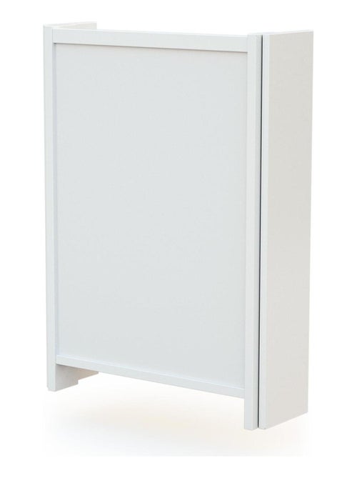 AT4 - Fasciatoio pieghevole a parete/muro con materasso EAZY legno - Bianco - 78 x 56 x 78 cm - Kiabi AT4 - Fasciatoio pieghevole a parete/muro con materasso EAZY legno - Bianco - 78 x 56 x 78 cm - Kiabi